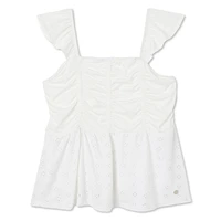 Haut à œillets style nuisette Justice pour filles Tailles TP–TG