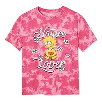 The Simpsons Women's Lisa Tee, Sizes XS-XL