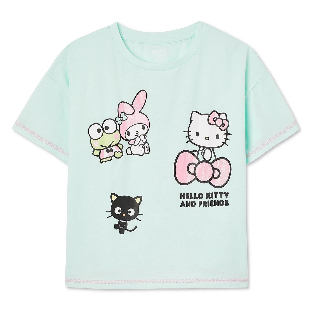 Hello Kitty and Friends Girls' Short Sleeve Tee