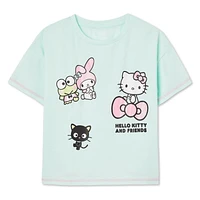 Hello Kitty and Friends Girls' Short Sleeve Tee