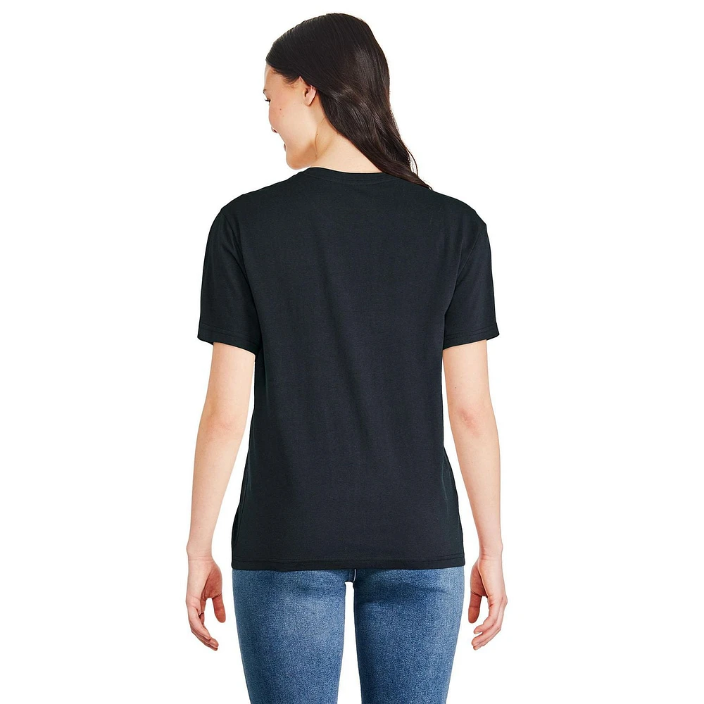 T-shirt coupe garçonne The Rolling Stones pour femmes