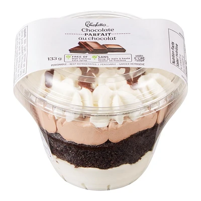 Mini parfait au chocolat Charlotte’s 133 g
