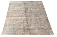 ECARPETGALLERY 5'1" x 7'7"  Contemporary Galleria Hand Loomed Area Rug for Living Room, Dining Room and Bedroom in Brown