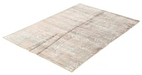 ECARPETGALLERY 5'1" x 7'7"  Contemporary Galleria Hand Loomed Area Rug for Living Room, Dining Room and Bedroom in Brown