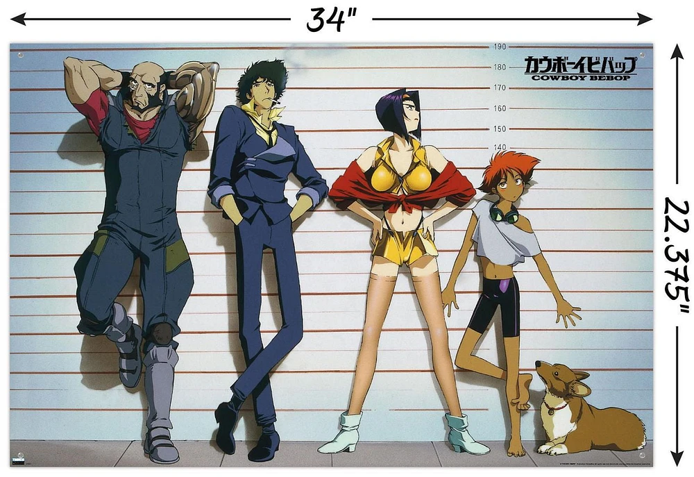 Cowboy Bebop - Heights Wall Poster