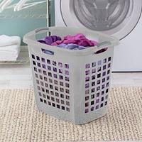 Sterilite Ultra™ 70.5L Easy Carry Hamper - Soft Silver