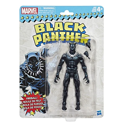 Marvel - Collection rétro - Figurine Panthère noire de 15 cm