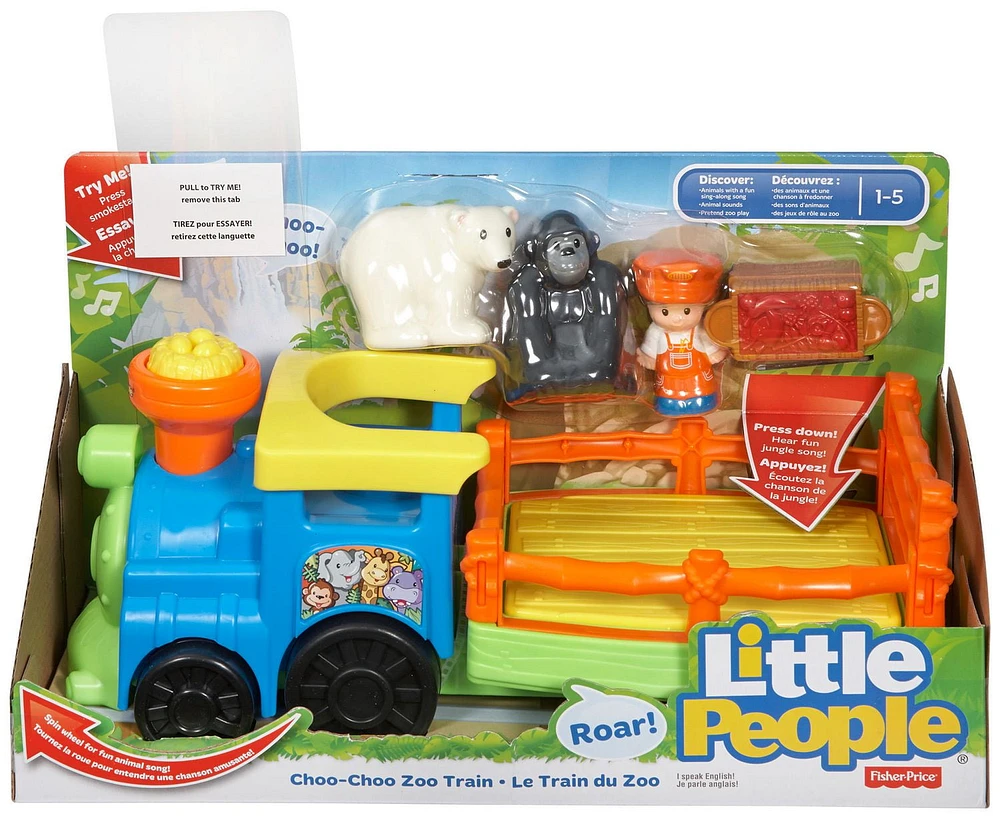 Fisher-Price Little People Choo-Choo Zoo Train - English Edition