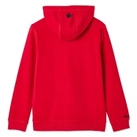 Haut à capuchon zippé sur la longueur Canadiana collection non genrée pour enfants
