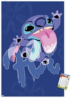 Disney Lilo And Stitch - Slobber Hi Wall Poster, 14.725" x 22.375" Framed