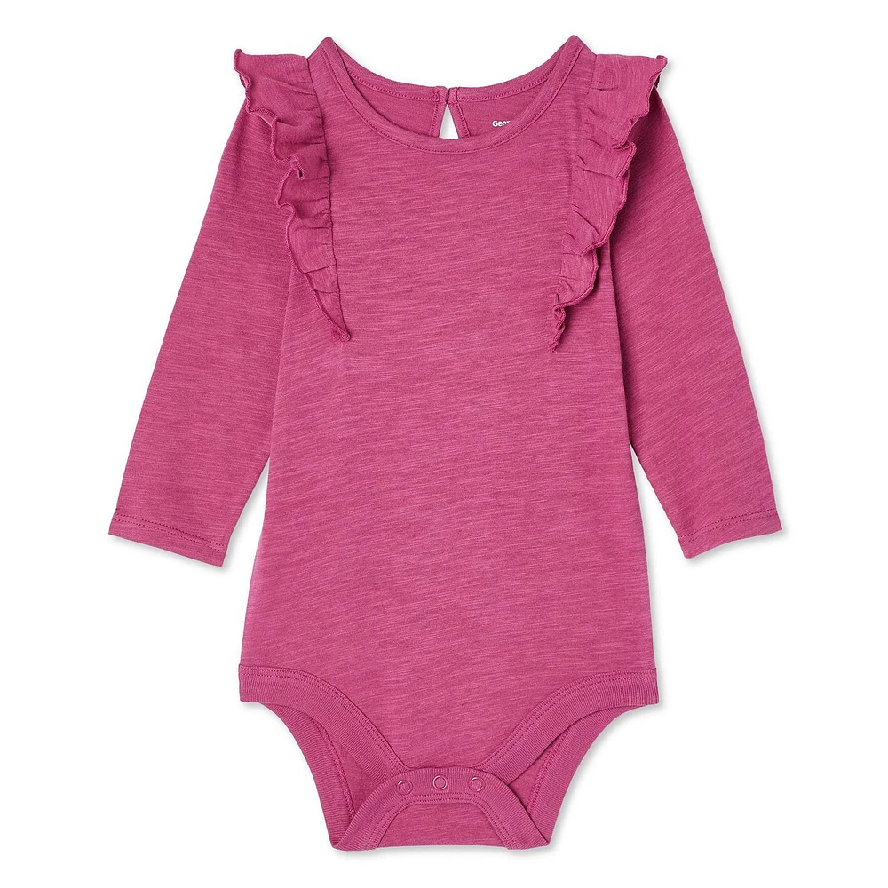 George Baby Girls' Ruffle Bodysuit