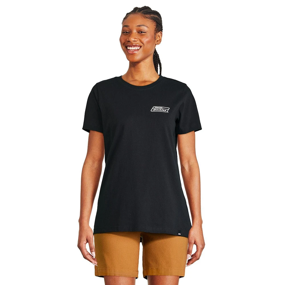 T-shirt à manches courtes avec imprimé graphique Dickies pour femmes