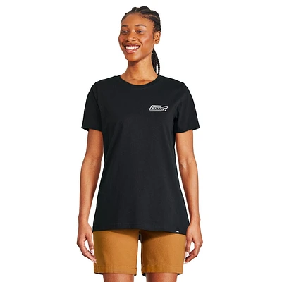 T-shirt à manches courtes avec imprimé graphique Dickies pour femmes