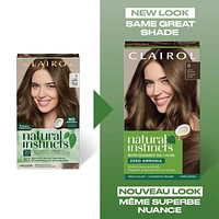 Coloration semi-permanente Natural Instincts, Avec huile de coco et aloe vera Sans ammoniaque ni parabène ajouté!