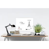 Quartet Magnetic Dry-Erase Board, Slim Aluminum Frame, 23” x 17”