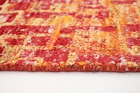 ECARPETGALLERY 5'0" x 7'10" Contemporary Sari Silk Hand-knotted Area Rug for Living Room, Dining Room and Bedroom in Red