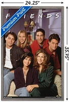 Friends - Apartment Wall Poster, 22.375" x 34" Framed