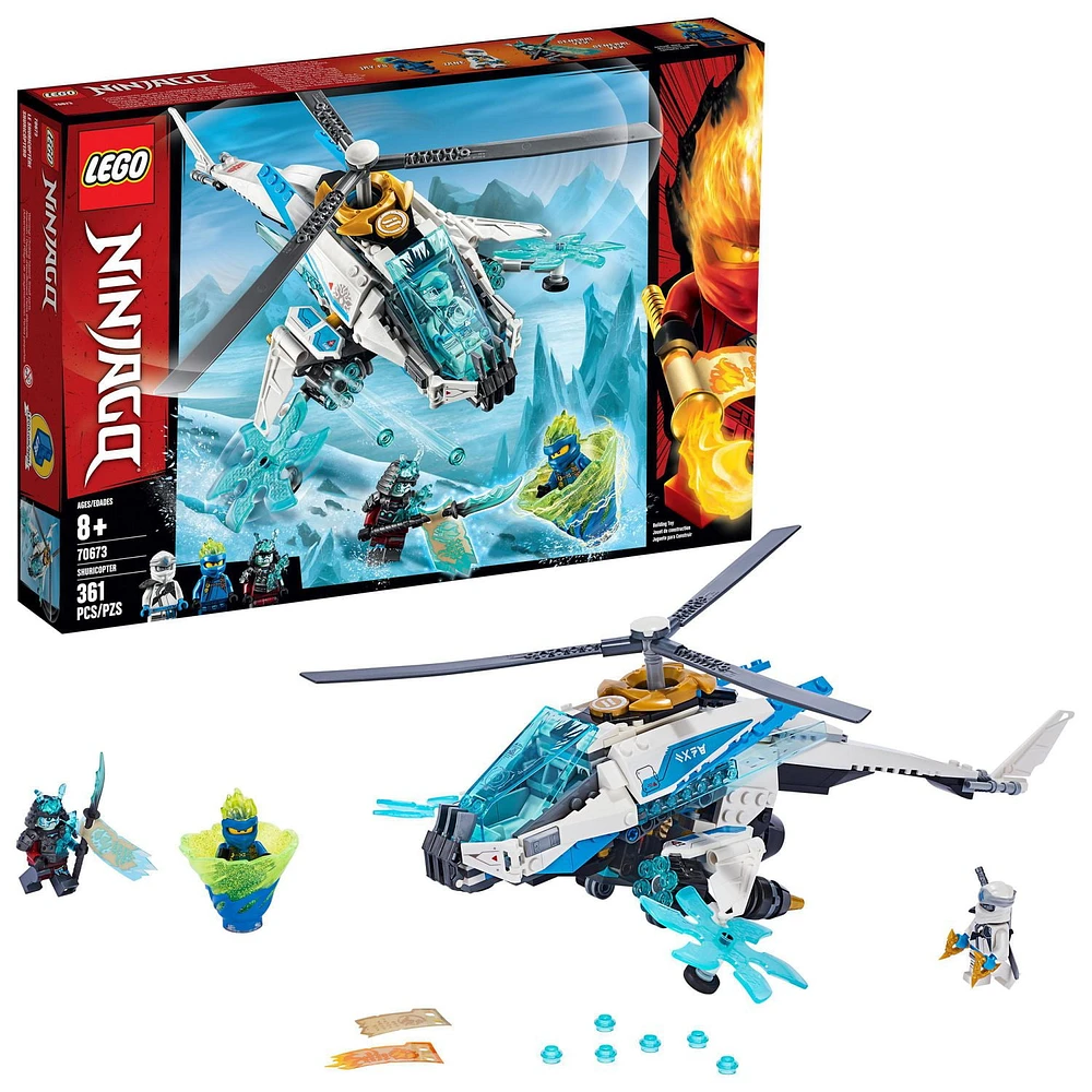 LEGO NINJAGO ShuriCopter 70673 Ninja Toy Building Kit (361 Piece)