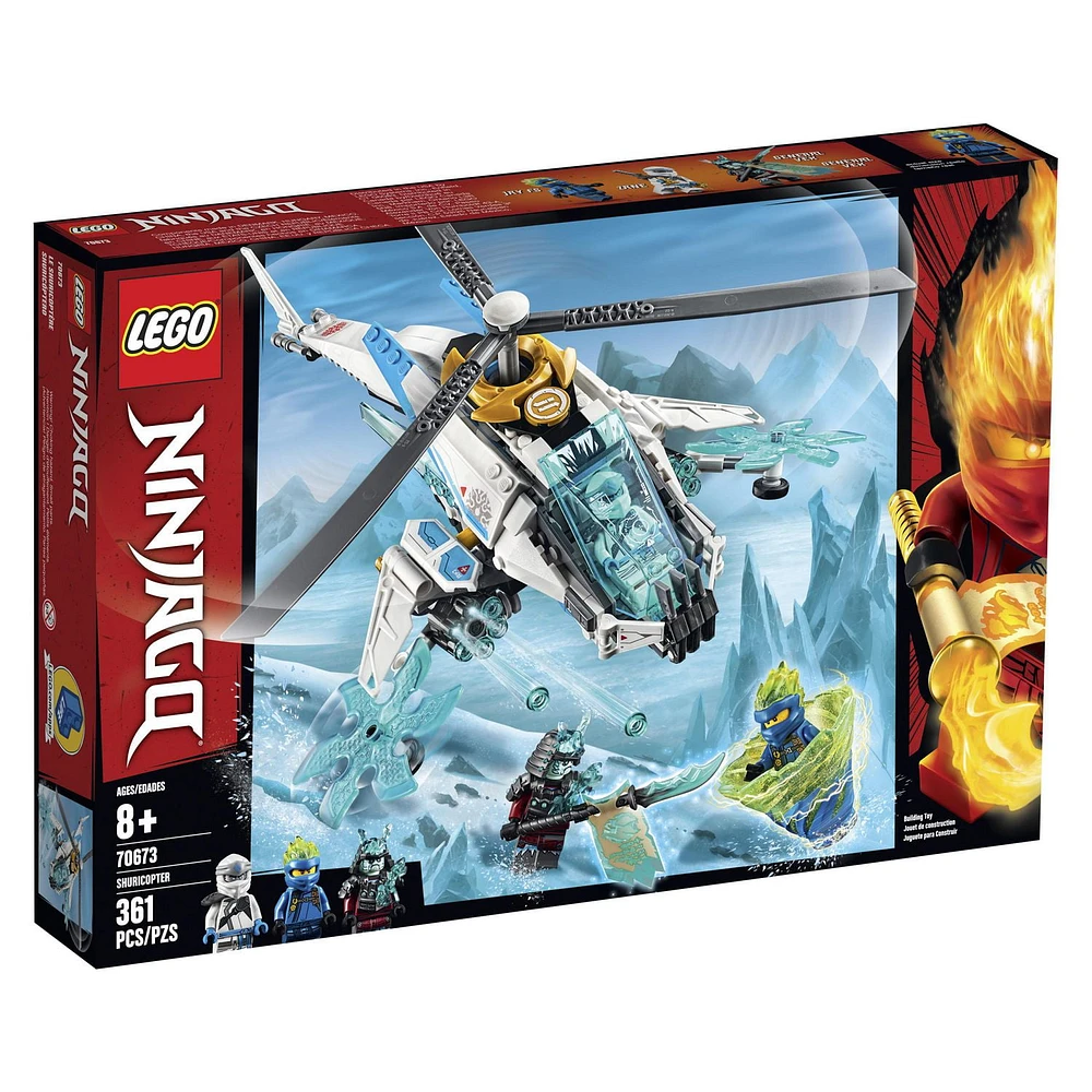 LEGO NINJAGO ShuriCopter 70673 Ninja Toy Building Kit (361 Piece)