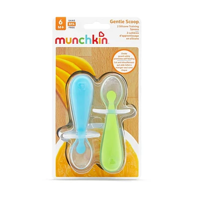 Gentle Scoop™ Silicone Training Spoons - 2pk, Training Spoons