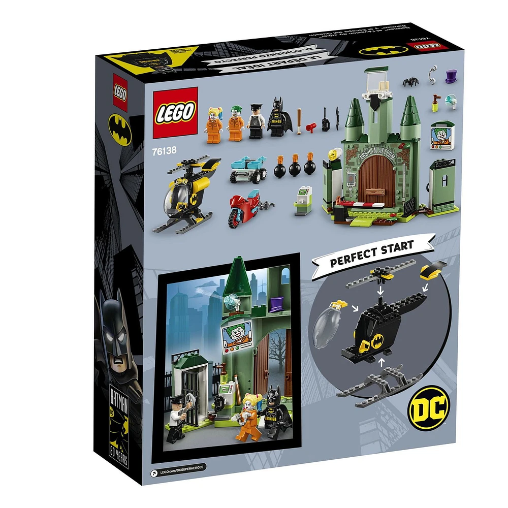 LEGO DC Batman Batman and The Joker Escape 76138 Toy Building Kit (171 Piece)