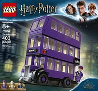 LEGO Harry Potter and the Prisoner of Azkaban Knight Bus 75957 Toy Building Kit, 403 pieces, 3 minifigures