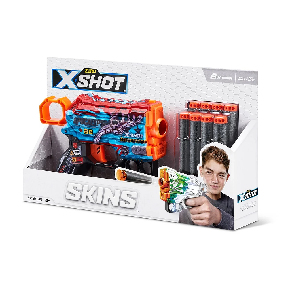 X-Shot Skins Menace Dart Blaster (8 Darts)