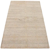 ECARPETGALLERY 5'0" x 7'9" Transitional La Seda Hand-knotted Area Rug for Living Room, Dining Room and Bedroom in Grey