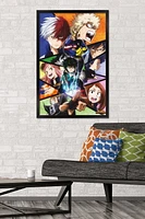 My Hero Academia - Faces Wall Poster, 22.375" x 34"