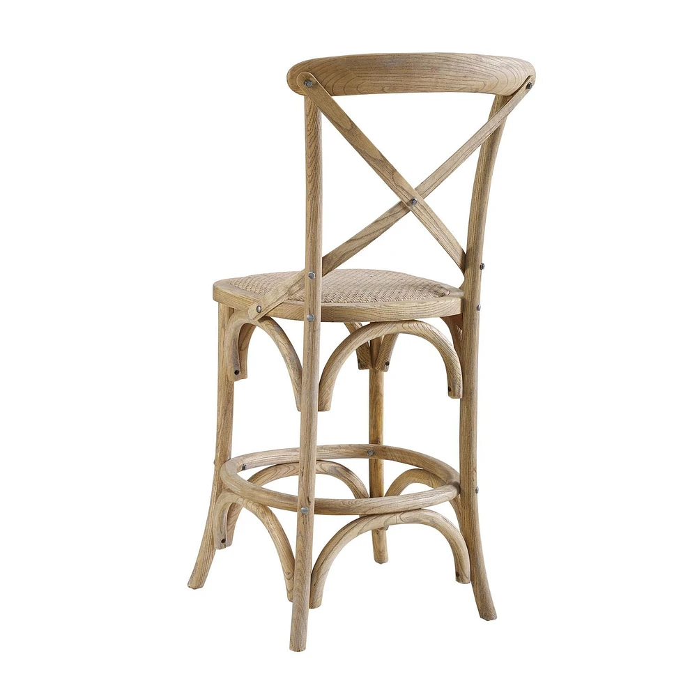 Hattie Grey Wash Bar Stool