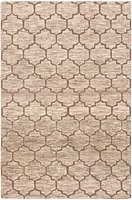 ECARPETGALLERY 5'3" x 7'11" Moroccan Tangier Hand-knotted Area Rug for Living Room, Dining Room and Bedroom in Grey