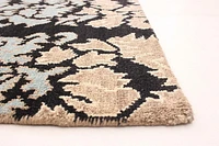 ECARPETGALLERY 5'1" x 7'10" Transitional Eternity Hand-knotted Area Rug for Living Room, Dining Room and Bedroom in Ivory