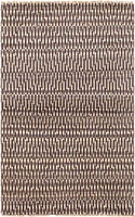 ECARPETGALLERY 5'1" x 8'1" Moroccan Tangier Hand-knotted Area Rug for Living Room, Dining Room and Bedroom in Brown