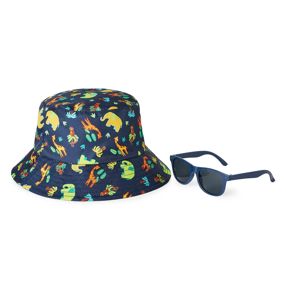 Ensemble 2 pièces avec bob George pour petits garçons Tailles 2T-5T