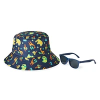 Ensemble 2 pièces avec bob George pour petits garçons Tailles 2T-5T