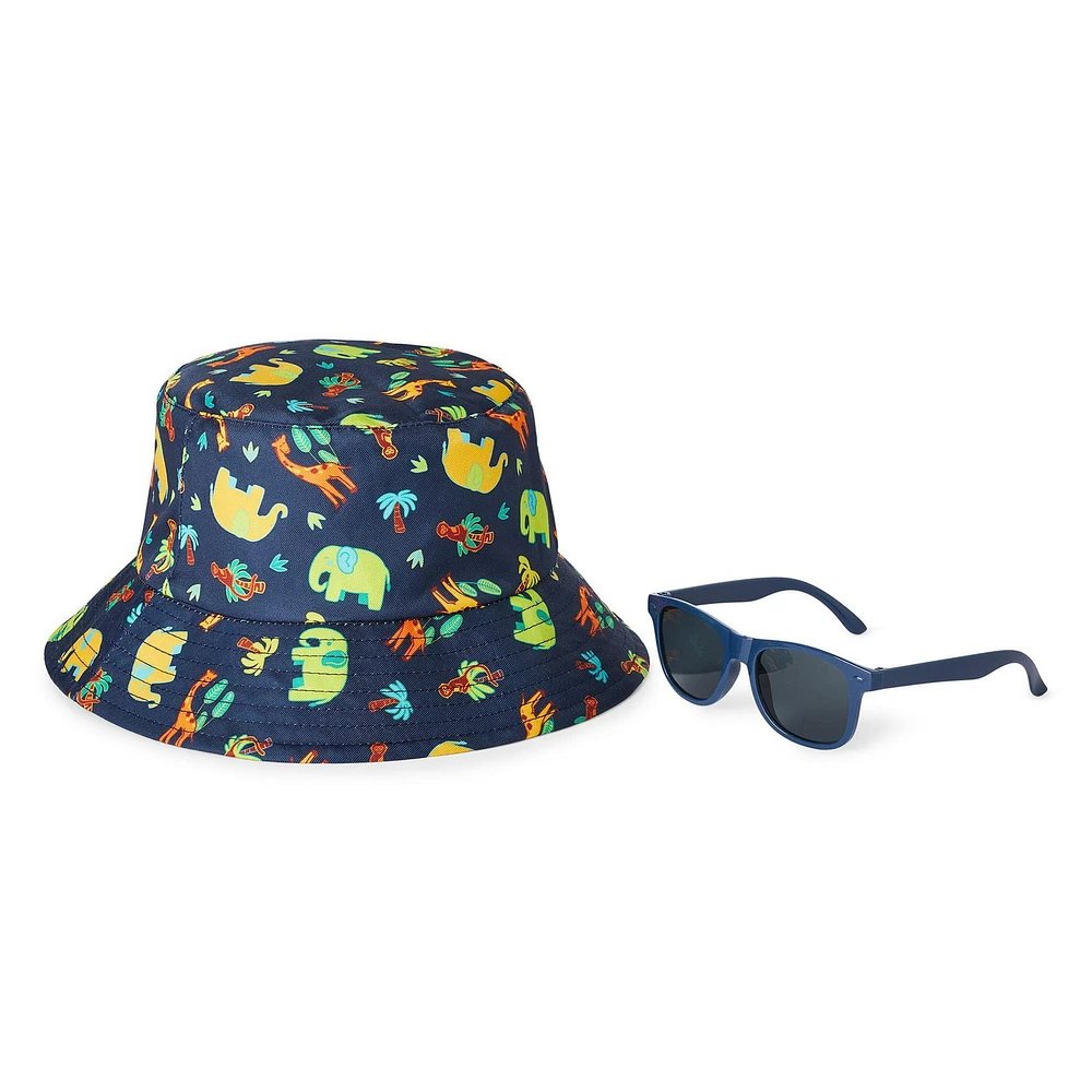 Ensemble 2 pièces avec bob George pour petits garçons Tailles 2T-5T