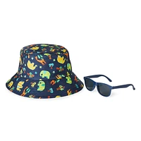 Ensemble 2 pièces avec bob George pour petits garçons Tailles 2T-5T