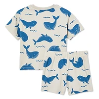 George Toddler Boys' Pajama 2-Piece Set