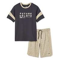 Athletic Works Boys' Short 2-Piece Set, Sizes XS-XXL