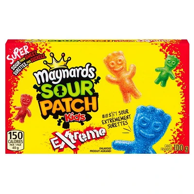 Friandises Sour Patch Kids Extreme De Maynards Tendres 100g