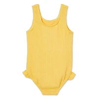 Maillot de bain 1 pièce George pour petites filles Tailles 2T-5T