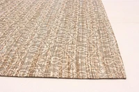 ECARPETGALLERY 4'6" x 6'6" Transitional Collage Handmade Area Rug for Living Room, Dining Room and Bedroom in Grey