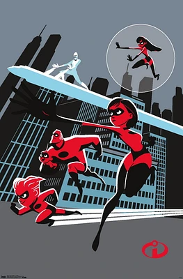 Disney Pixar The Incredibles 2 - Artistic Wall Poster