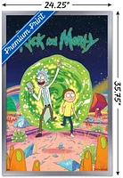 Rick And Morty - Cover Wall Poster, 22.375" x 34"