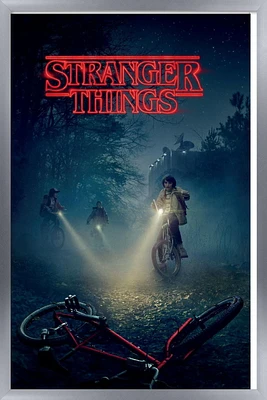 Netflix Stranger Things - Bikes Wall Poster, 22.375" x 34"