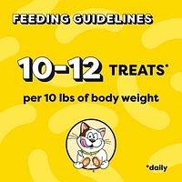 Gâteries pour chats Temptations saveur de poulet savoureux, tendres à l'intérieur, croquantes à l'extérieur 180 g