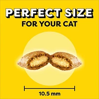 Gâteries pour chats Temptations saveur de poulet savoureux, tendres à l'intérieur, croquantes à l'extérieur 180 g