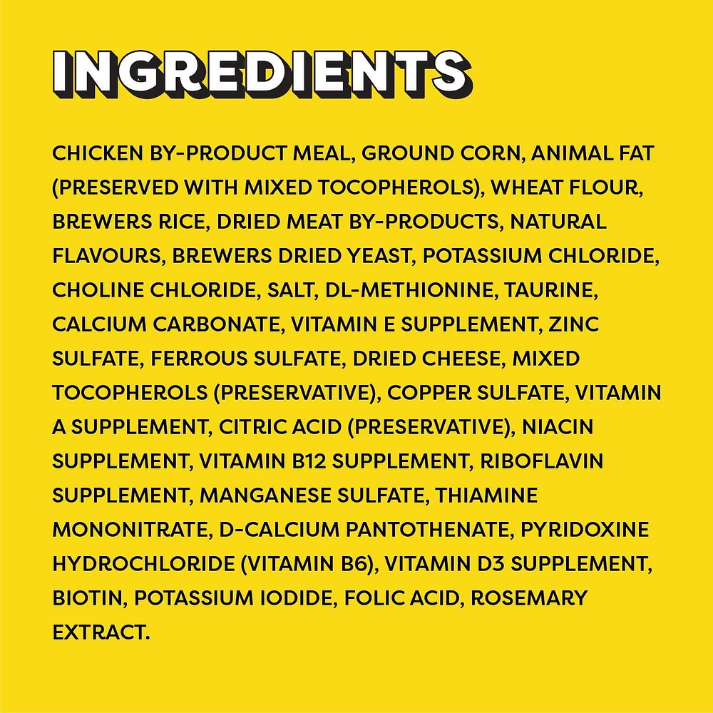 Gâteries pour chats Temptations saveur de poulet savoureux, tendres à l'intérieur, croquantes à l'extérieur 180 g
