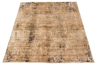 ECARPETGALLERY 5'0" x 7'6"  Contemporary Galleria Hand Loomed Area Rug for Living Room, Dining Room and Bedroom in Brown