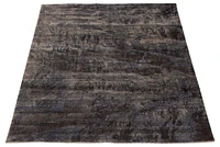 ECARPETGALLERY 4'10" x 7'3" Contemporary Galleria Hand Loomed Area Rug for Living Room, Dining Room and Bedroom in Grey